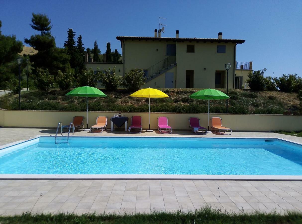 Agriturismo Terra Dei Falchi Castilenti ภายนอก รูปภาพ